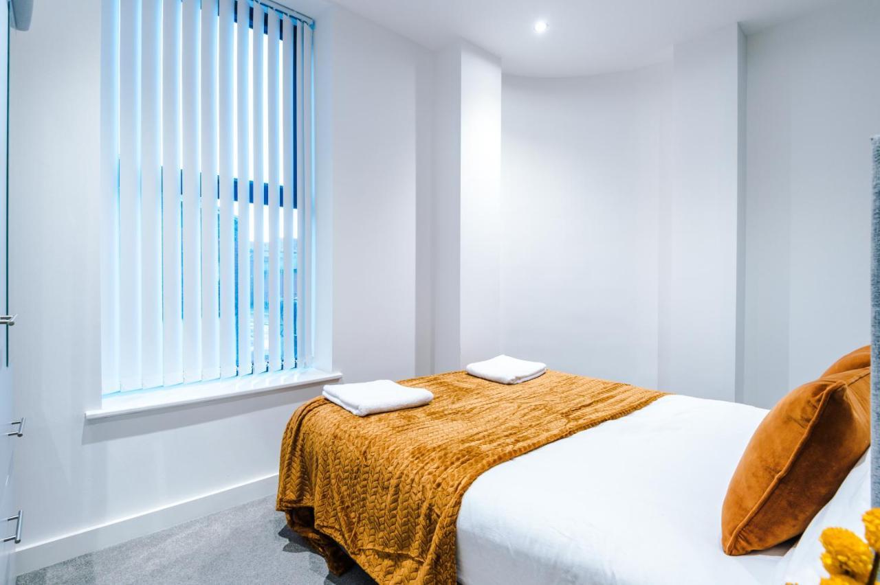 The Popworks 2 Bedroom Apartment - Mcr Dens Manchester Bagian luar foto
